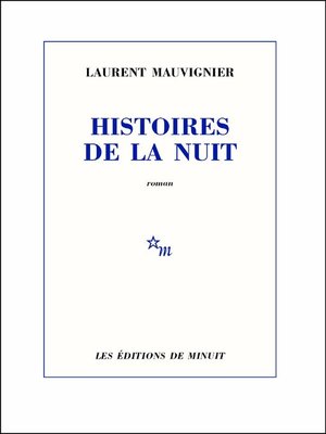 cover image of Histoires de la nuit